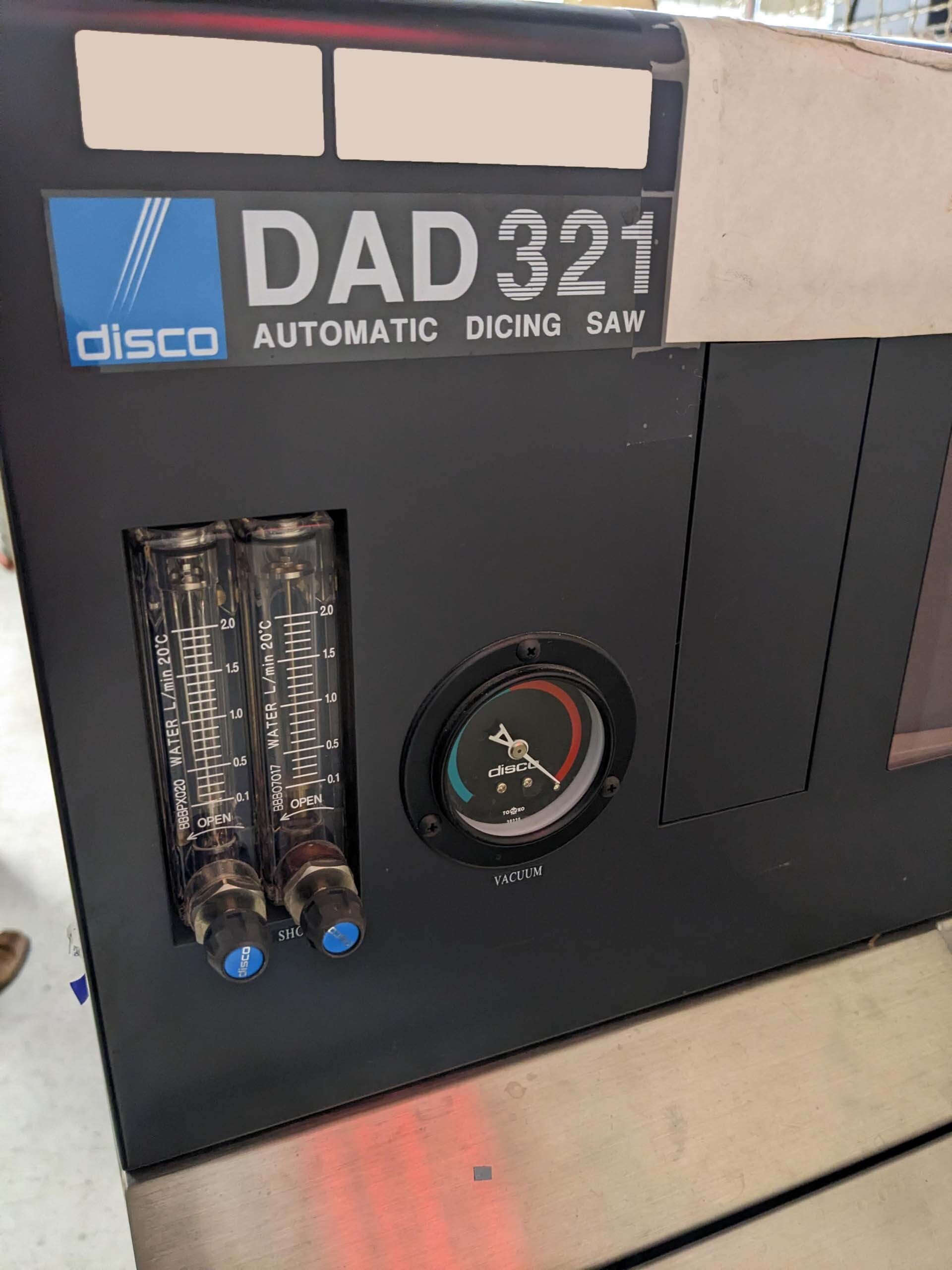 Photo Used DISCO DAD 321 For Sale