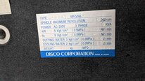 Photo Used DISCO DAD 341 For Sale