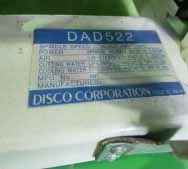 Photo Used DISCO DAD 522 For Sale