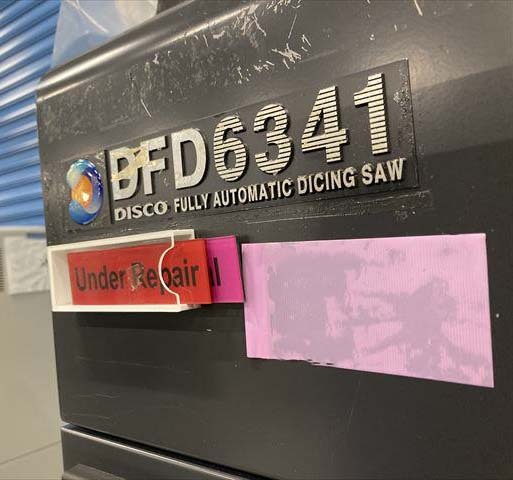 图为 已使用的 DISCO DFD 6341 待售
