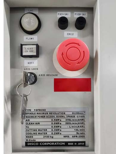 Foto Verwendet DISCO DFD 6360 Zum Verkauf