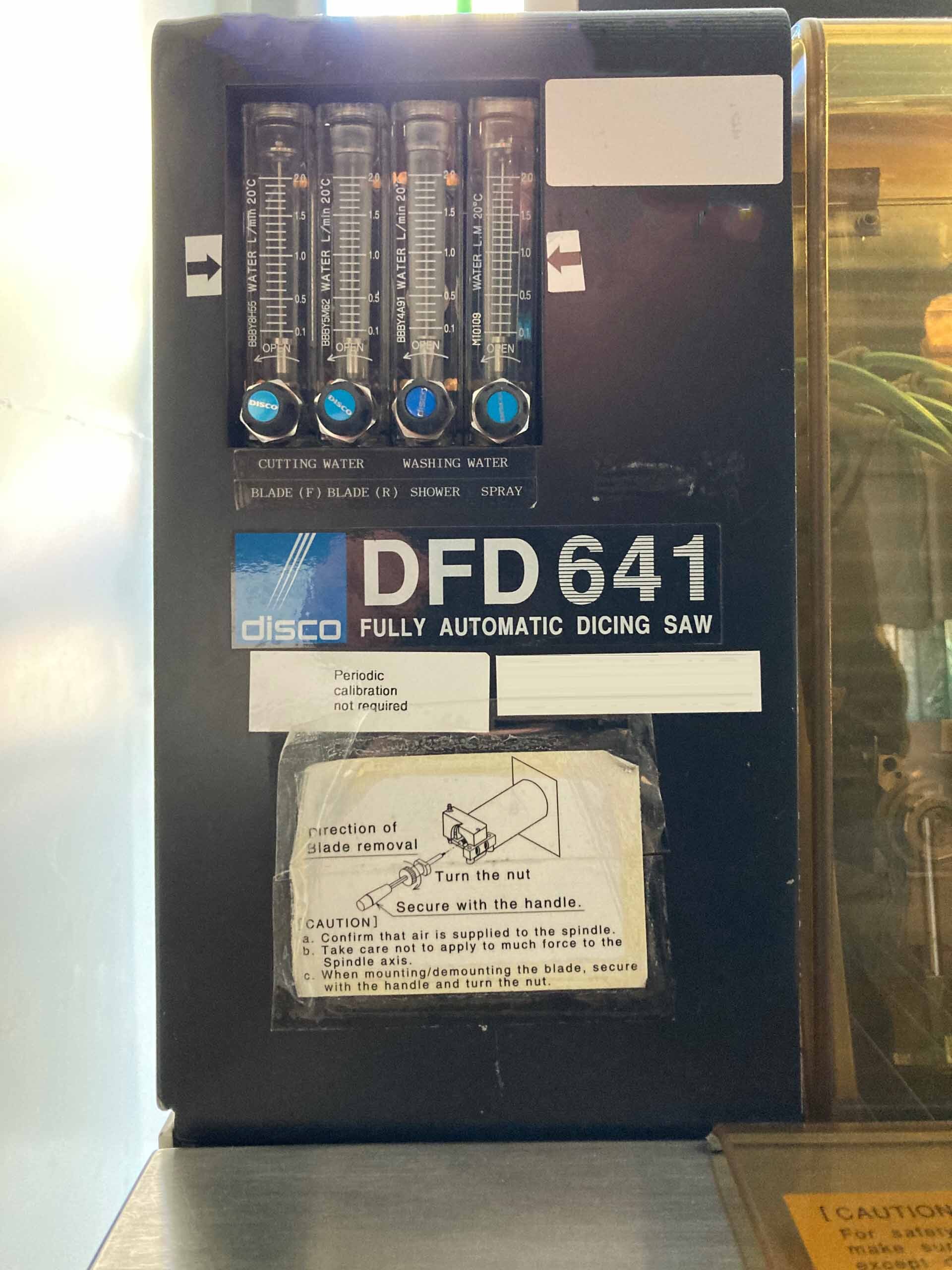 图为 已使用的 DISCO DFD 641 待售