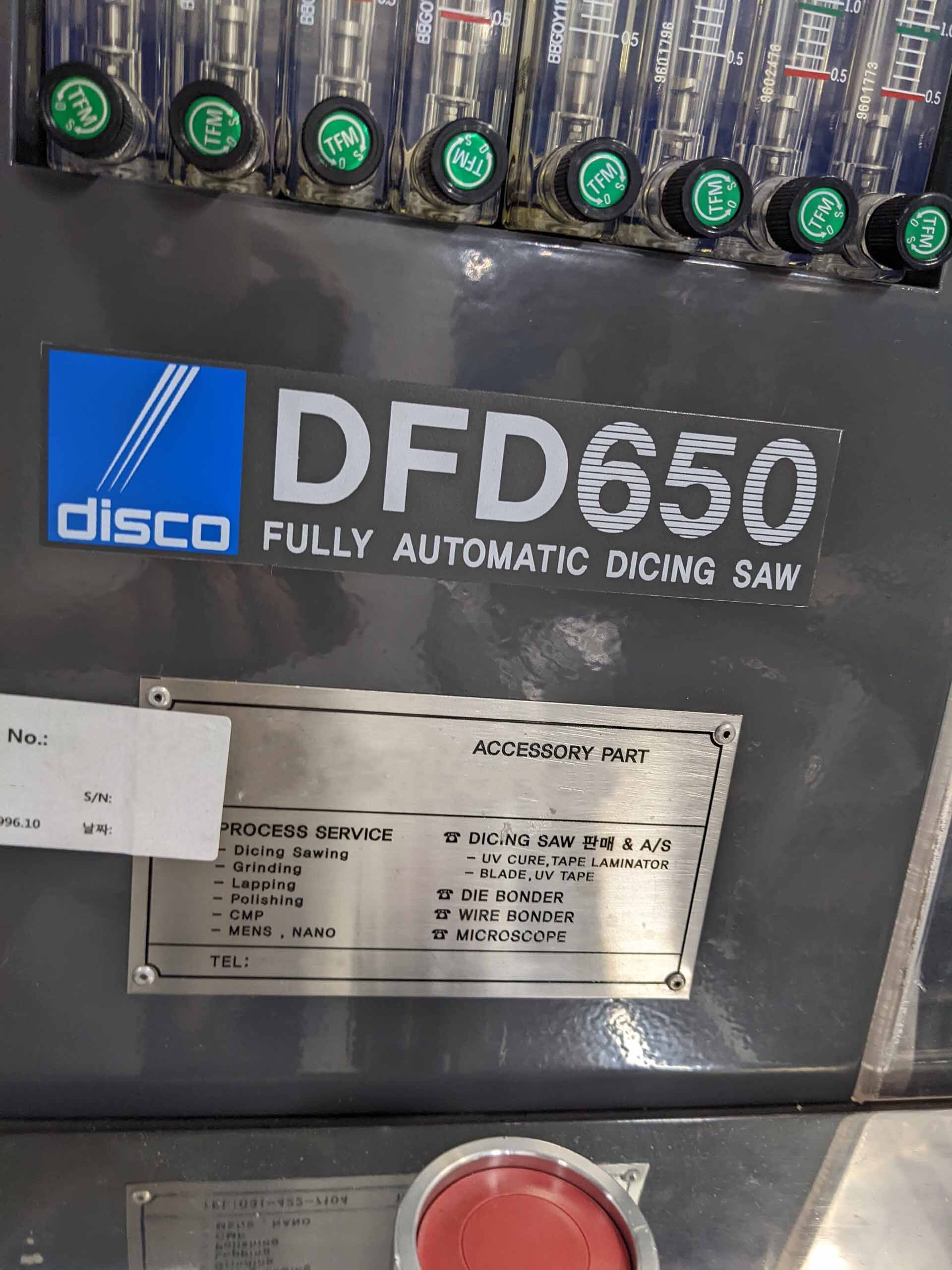 Photo Utilisé DISCO DFD 650 À vendre