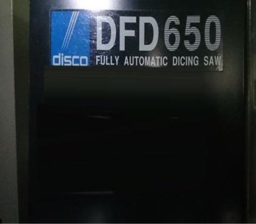 图为 已使用的 DISCO DFD 650 待售