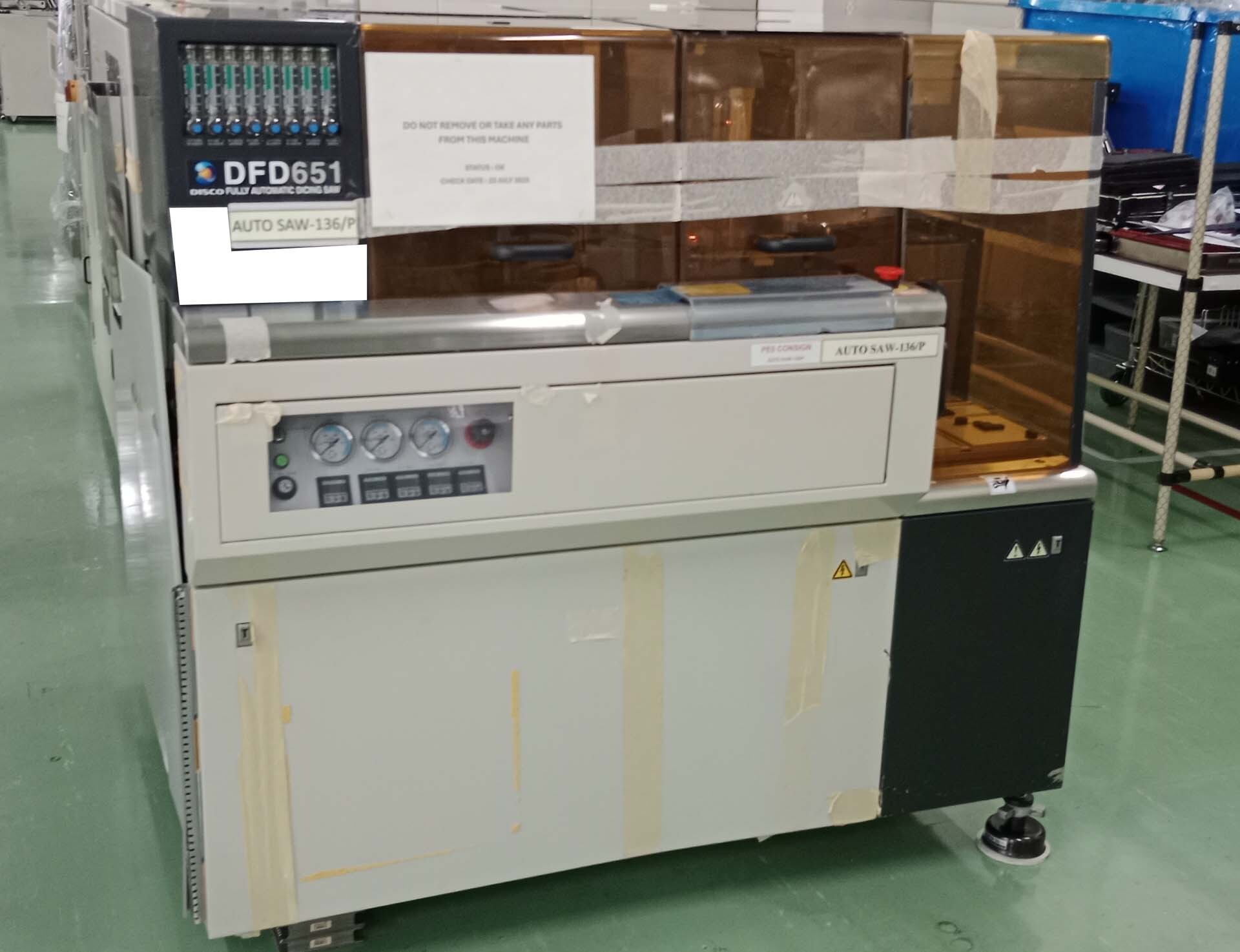 图为 已使用的 DISCO DFD 651 待售