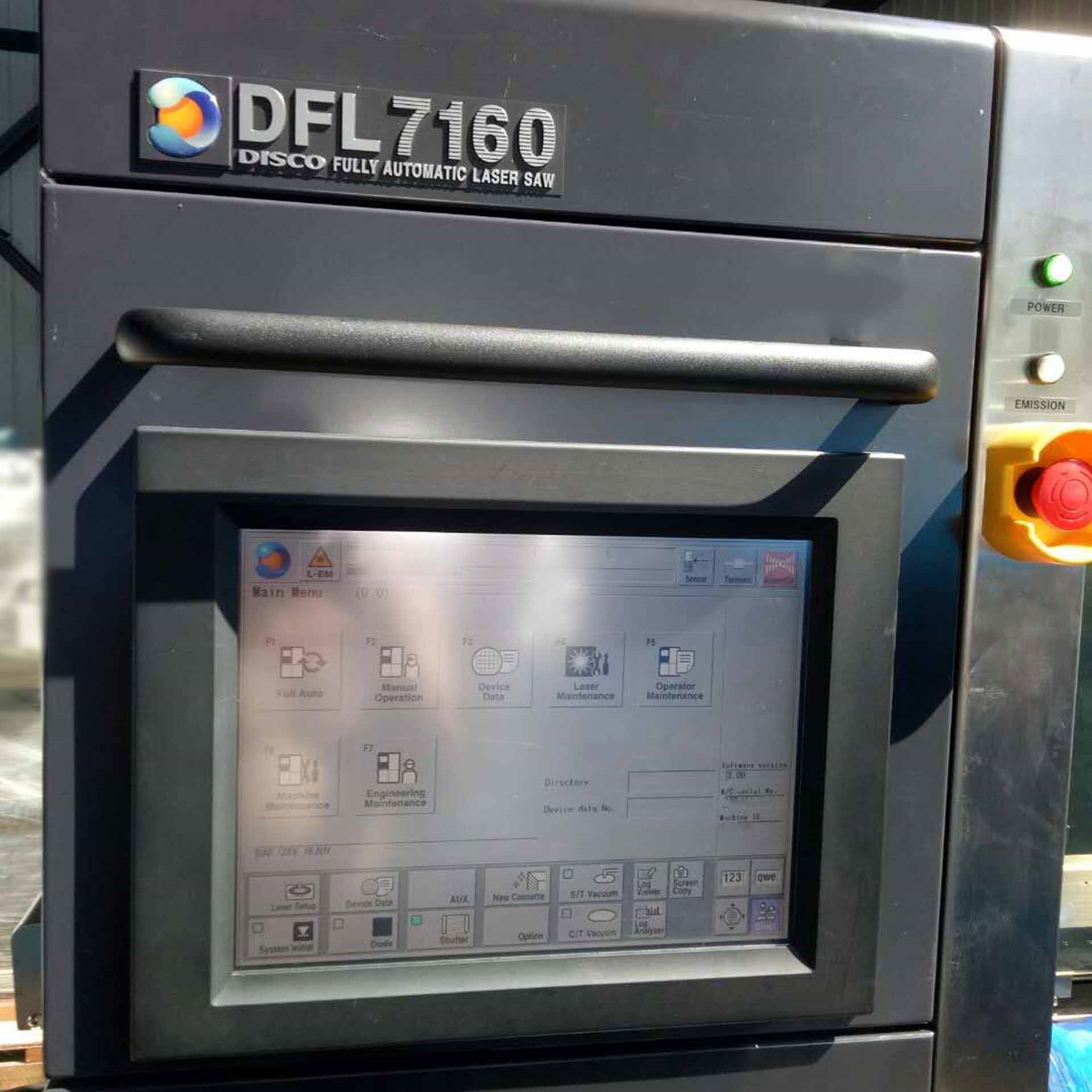 圖為 已使用的 DISCO DFL 7160 待售