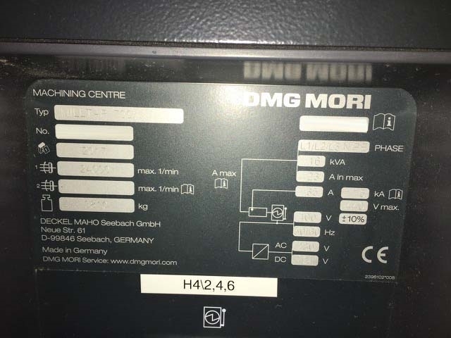 图为 已使用的 DMG MORI MillTap 700 待售