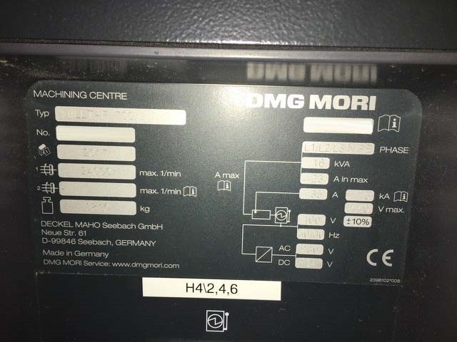 Photo Used DMG MORI MillTap 700 For Sale