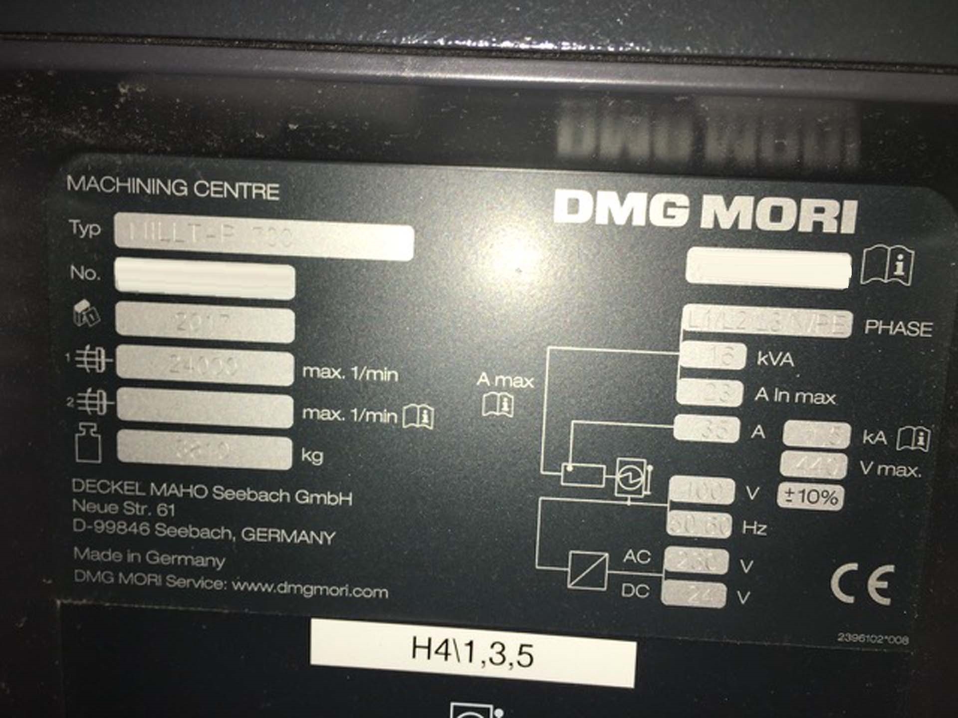 사진 사용됨 DMG MORI MillTap 700 판매용