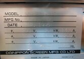 圖為 已使用的 DNS / DAINIPPON SC-W60A-AVG 待售