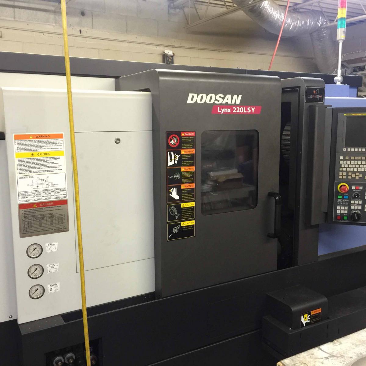 DOOSAN MECATECH LYNX 220 LSY Machine Tool used for sale price #9160208 ...