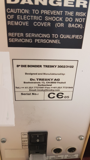 Photo Used DR. TRESKY 3002 XP For Sale