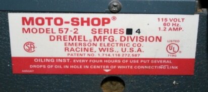 Betsy Trotwood lejlighed forligsmanden DREMEL Moto-Shop 57-2 Used for sale price #9030296, > buy from CAE