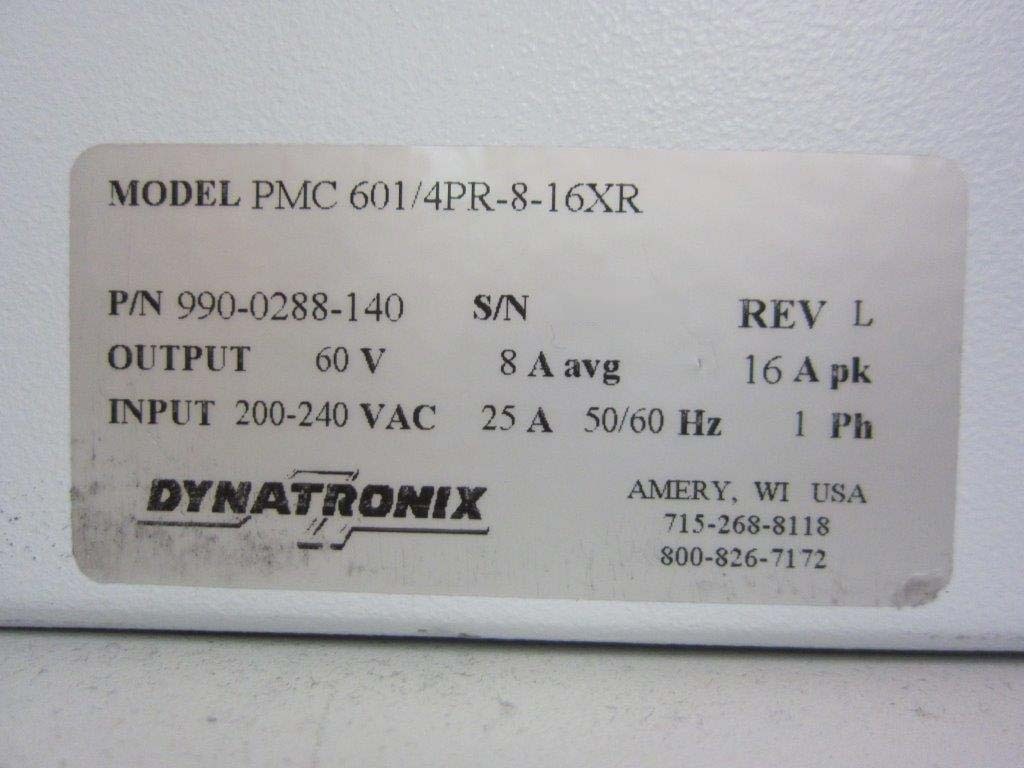 圖為 已使用的 DYNATRONIX PMC 601 / 4PR-8-16XR 待售