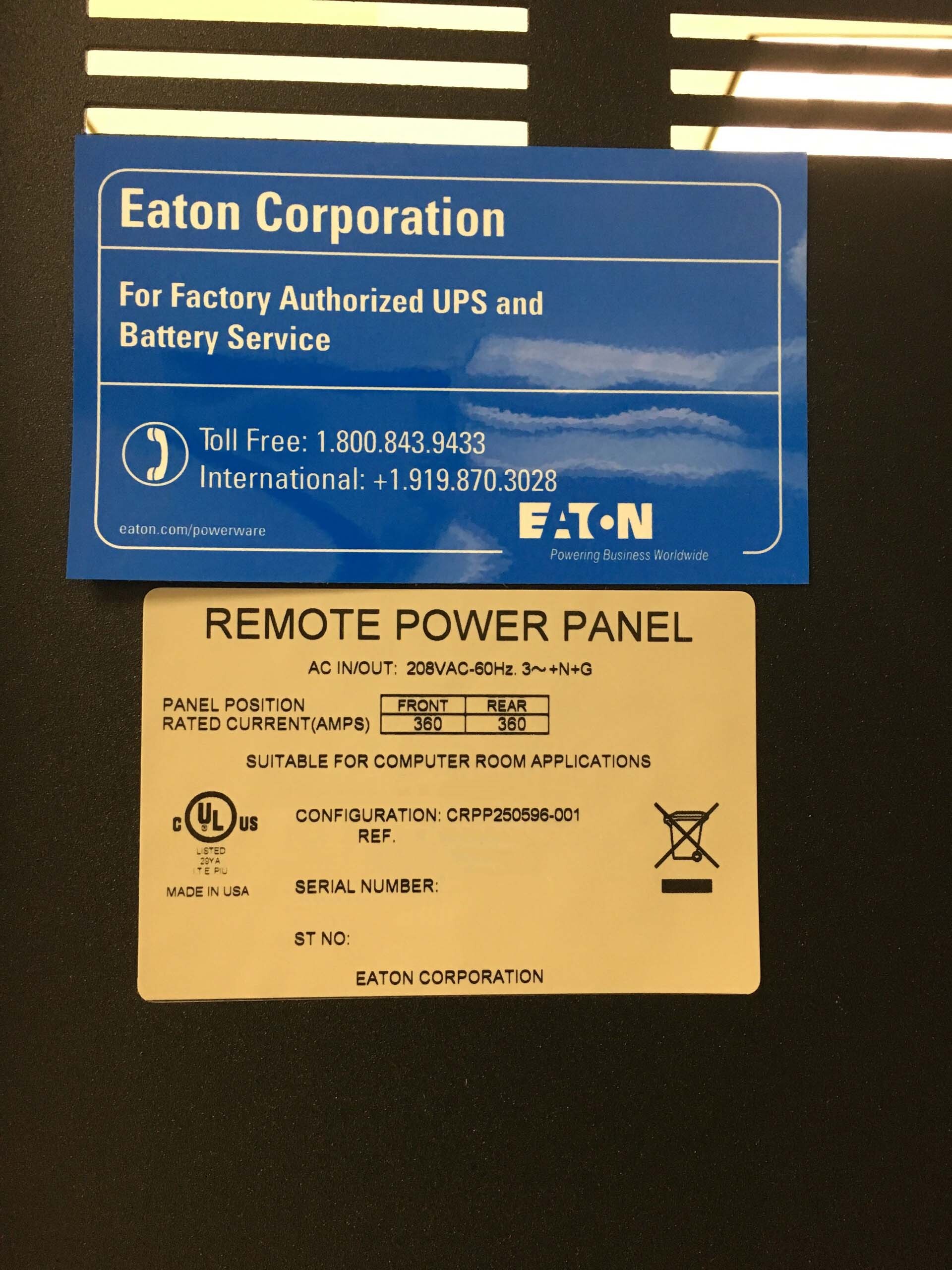 Photo Used EATON CORPORATION Lot of Spare Parts For Sale