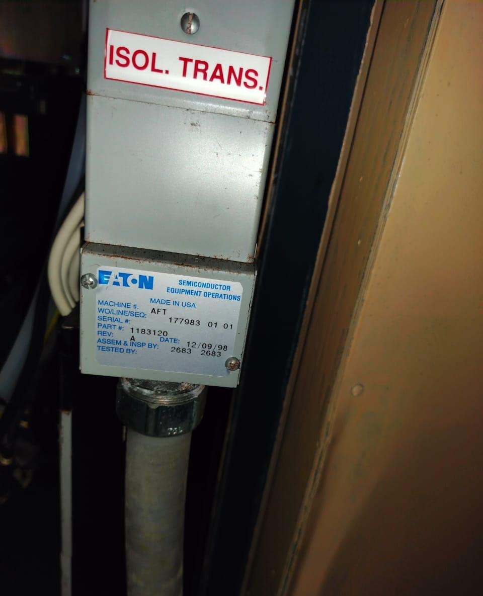 圖為 已使用的 EATON NOVA / AXCELIS NV10-8CKV 待售