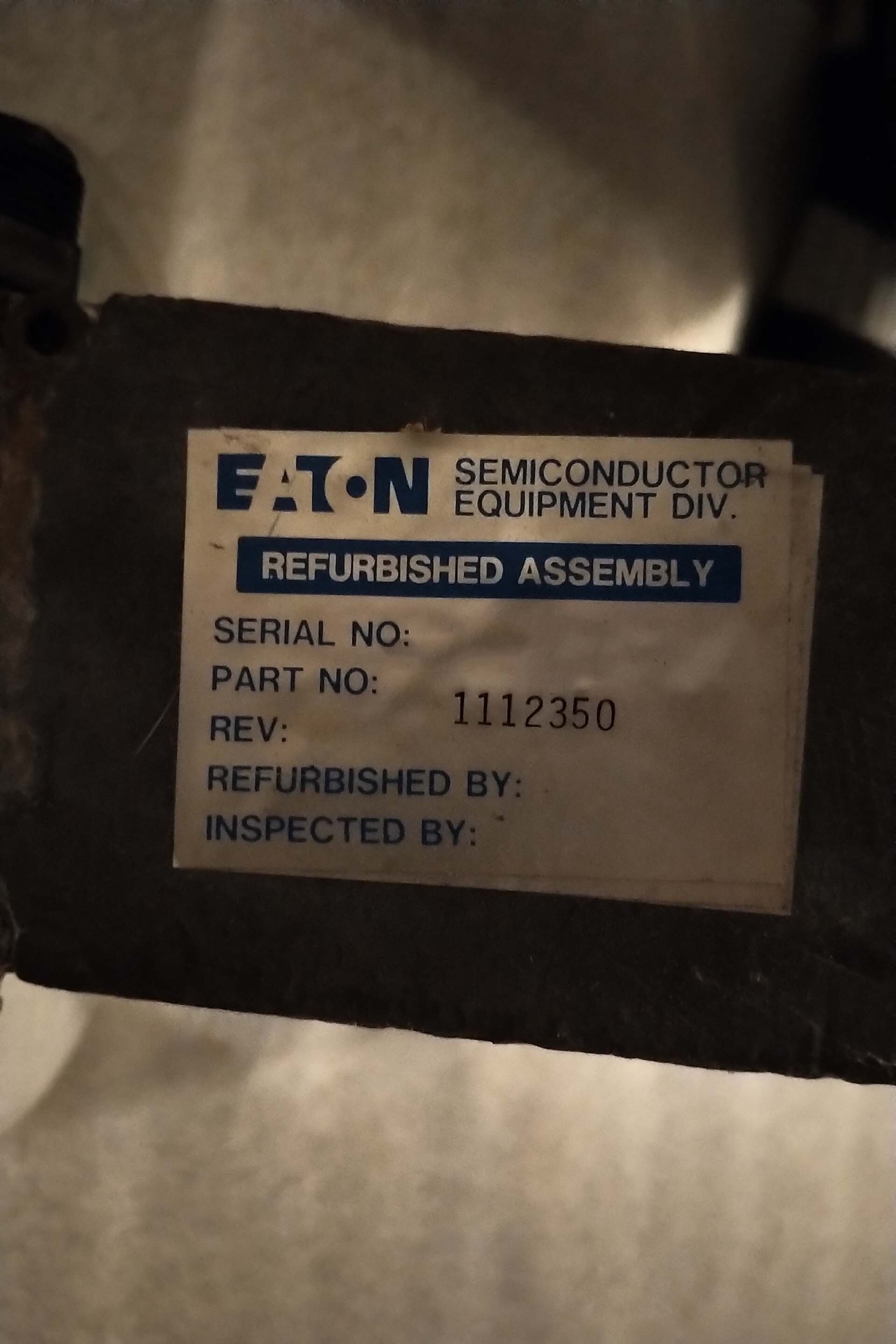 Photo Used EATON NOVA / AXCELIS Spare parts for NV-10 For Sale