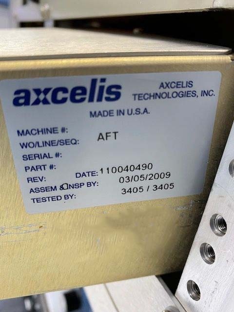 Photo Used EATON NOVA / AXCELIS Spare parts for Optima HD For Sale