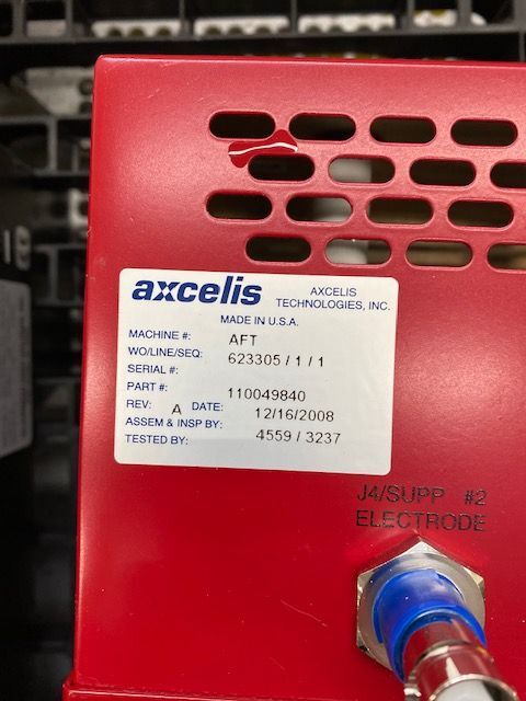 Photo Used EATON NOVA / AXCELIS Spare parts for Optima HD For Sale