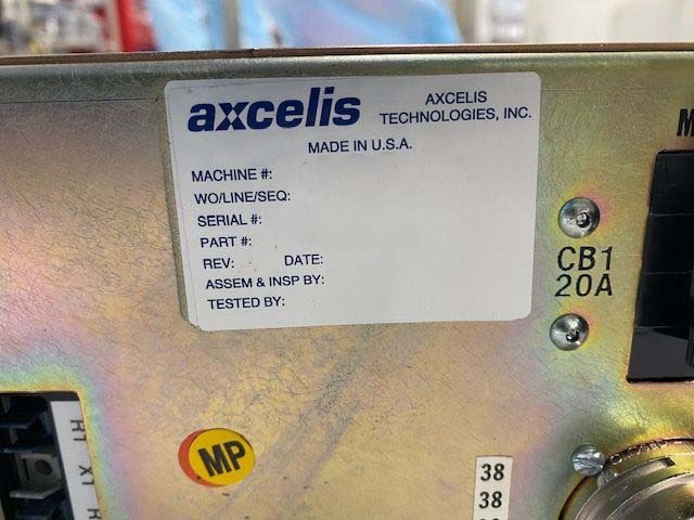 Photo Used EATON NOVA / AXCELIS Spare parts for Optima HD For Sale