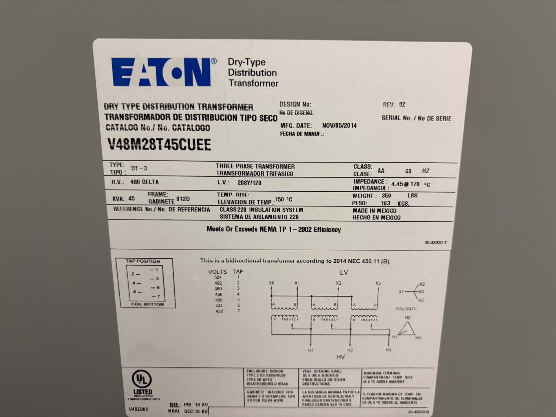 フォト（写真） 使用される EATON NOVA V48M28T45CUEE 販売のために