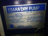 Photo Used EBARA A07V For Sale