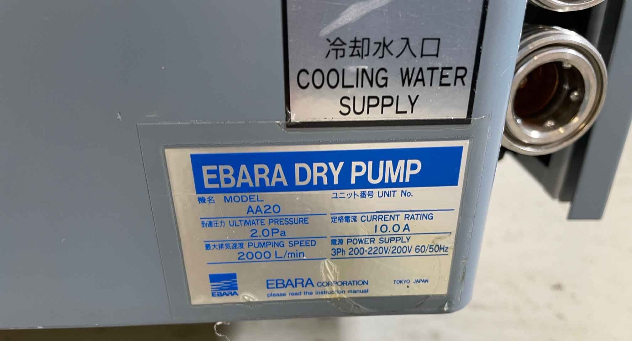 圖為 已使用的 EBARA AA20 待售