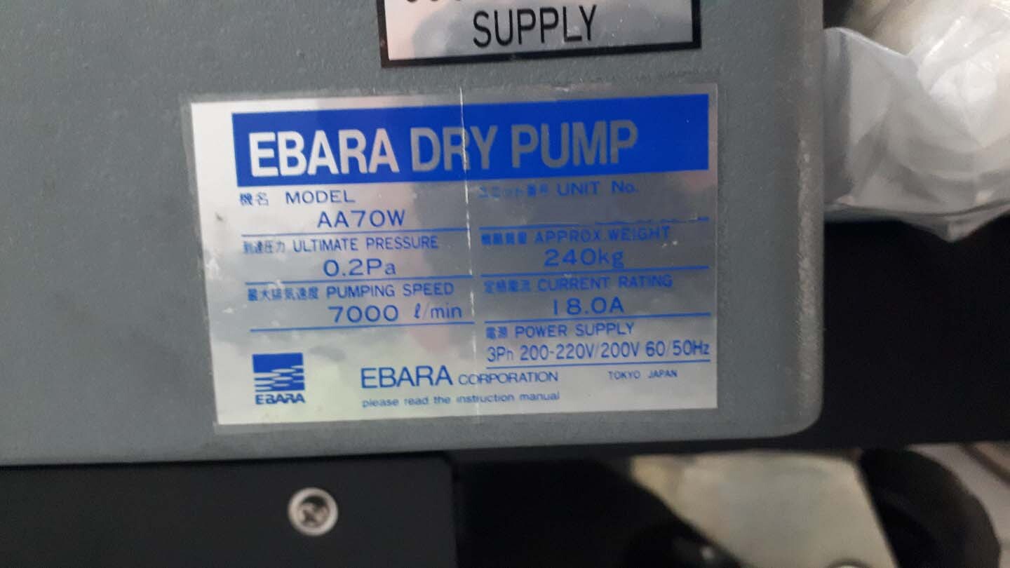 Photo Used EBARA AA70W For Sale