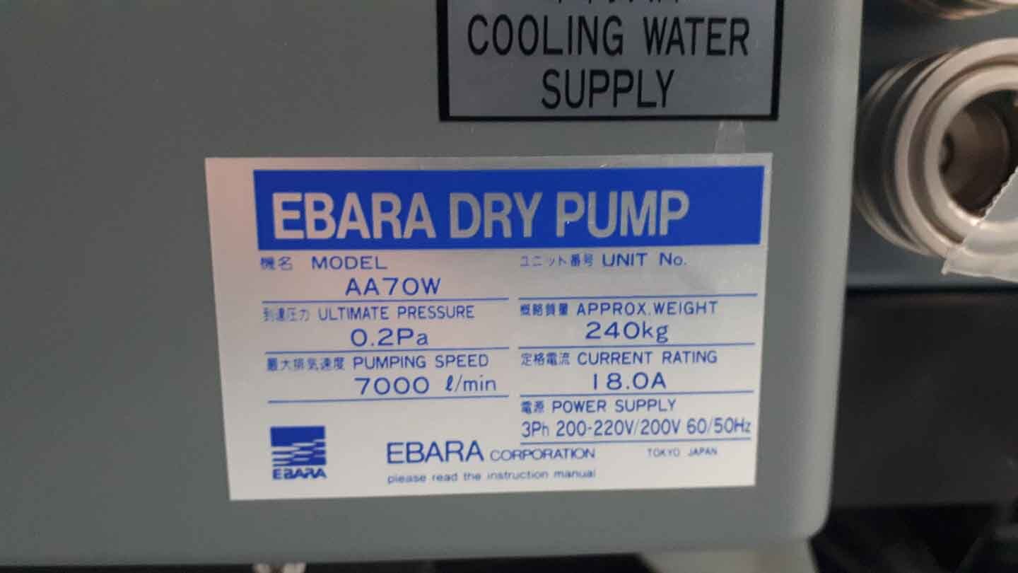 圖為 已使用的 EBARA AA70W 待售