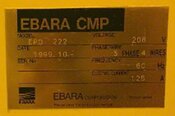 Photo Used EBARA EPO-222 For Sale
