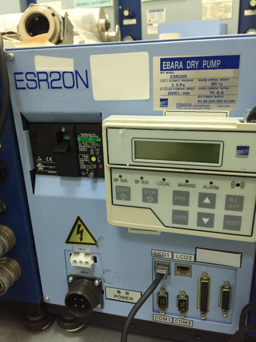 圖為 已使用的 EBARA ESR 20N(AS) 待售