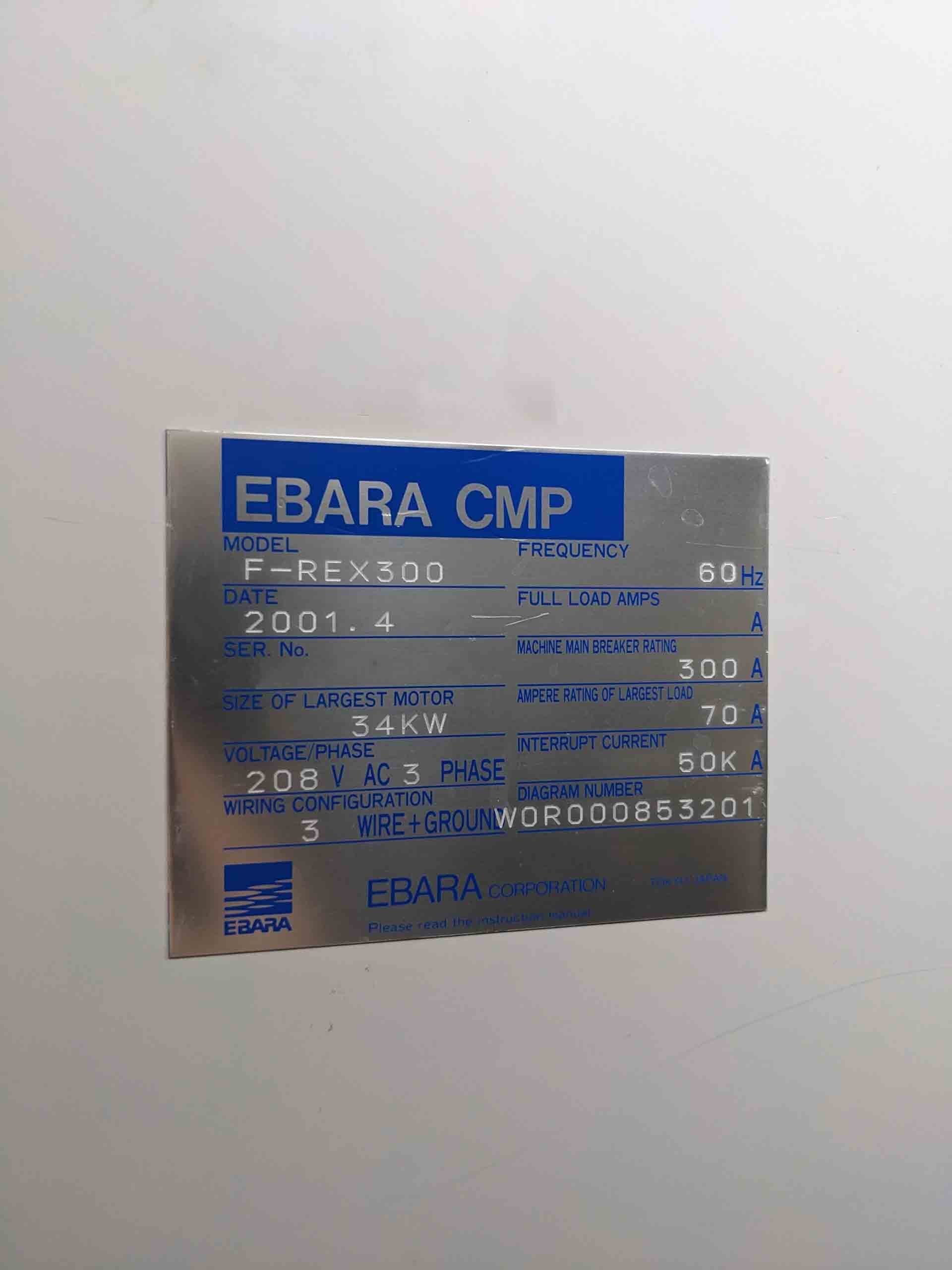 图为 已使用的 EBARA Frex 300 待售