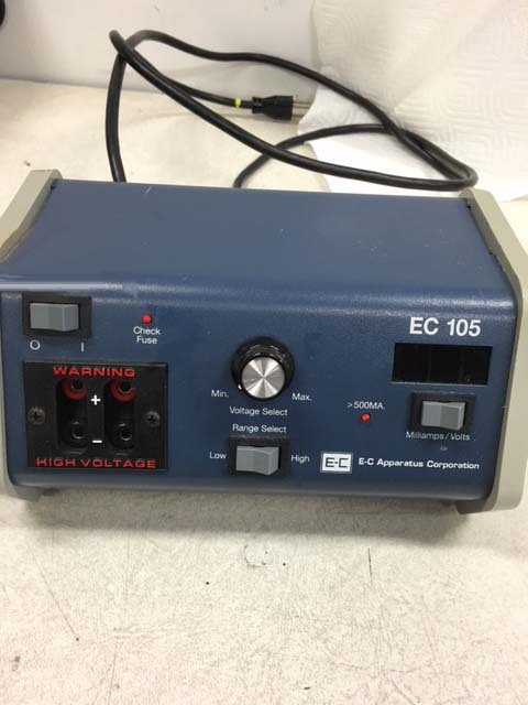Photo Used EC APPARATUS 105 For Sale