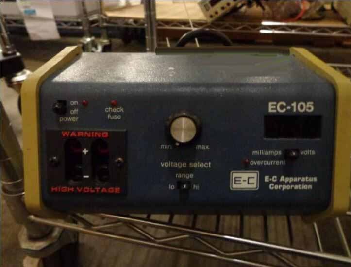 Photo Used EC APPARATUS EC-105 For Sale