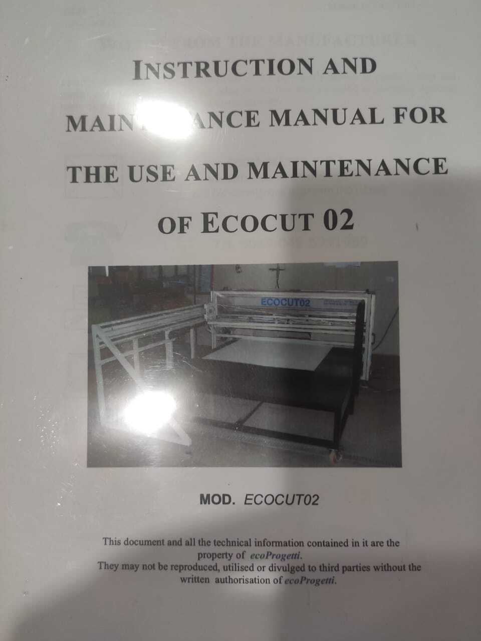 フォト（写真） 使用される ECOPROGETTI Ecocut 02 販売のために