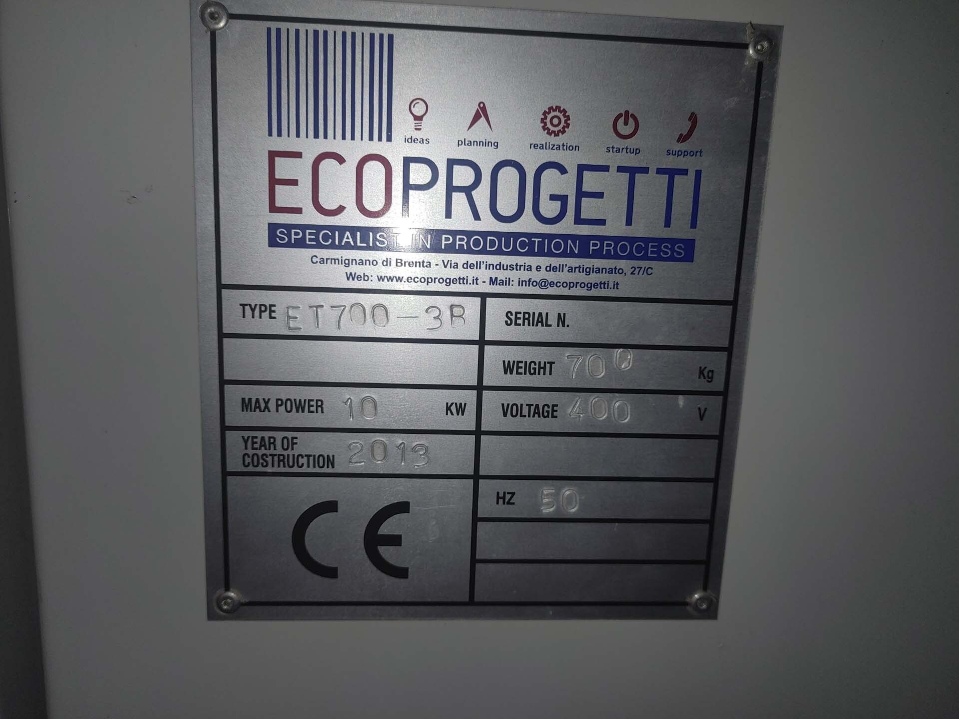 Foto Verwendet ECOPROGETTI ET700-3B Zum Verkauf