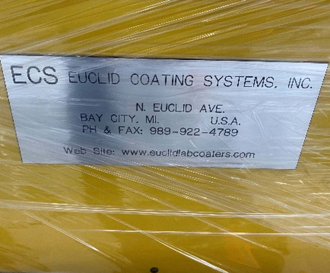 Photo Used ECS / EUCLID COATING SYSTEMS Solvent bonding For Sale