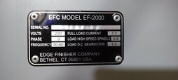 EDGE FINISHER EF-2000