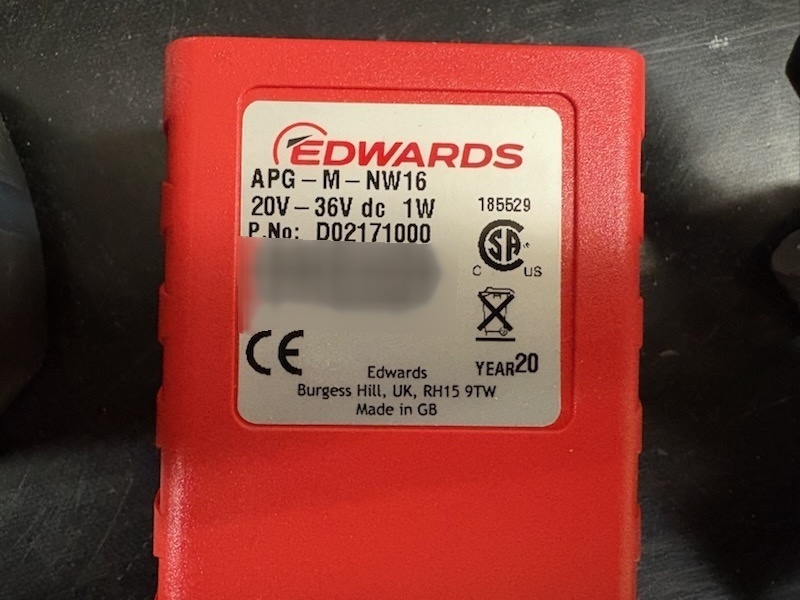 Foto Verwendet EDWARDS APG-M-NW16 Zum Verkauf