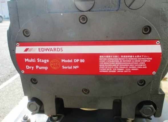 圖為 已使用的 EDWARDS DP80 待售