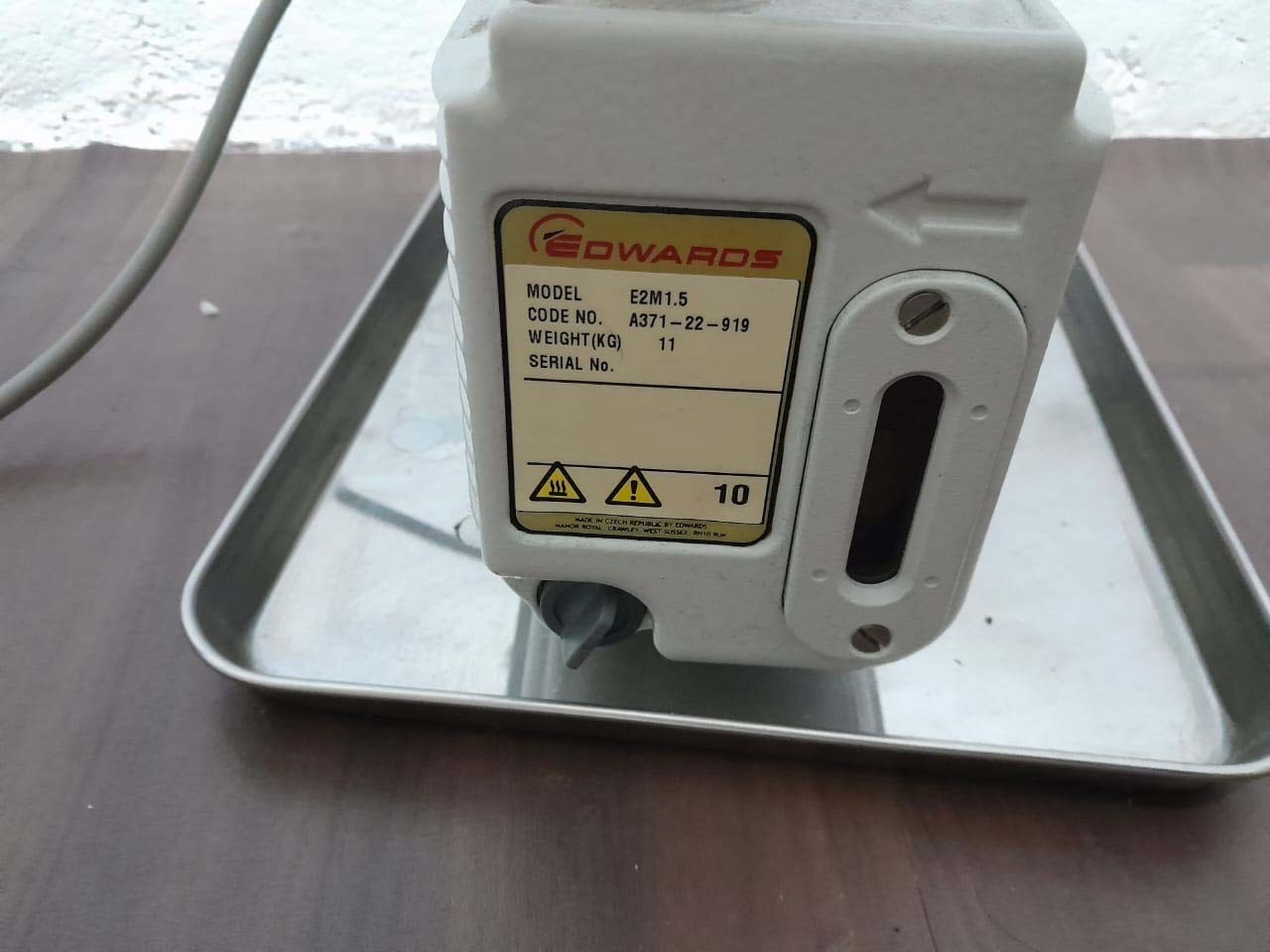 フォト（写真） 使用される EDWARDS E2M1.5 販売のために