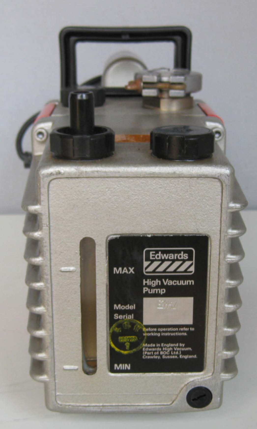 Photo Used EDWARDS E2M12 For Sale