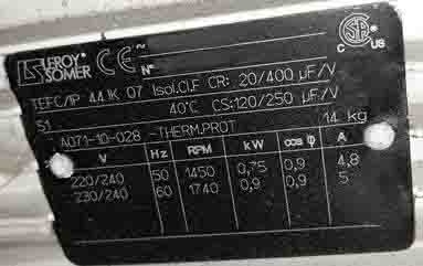 图为 已使用的 EDWARDS E2M18 待售