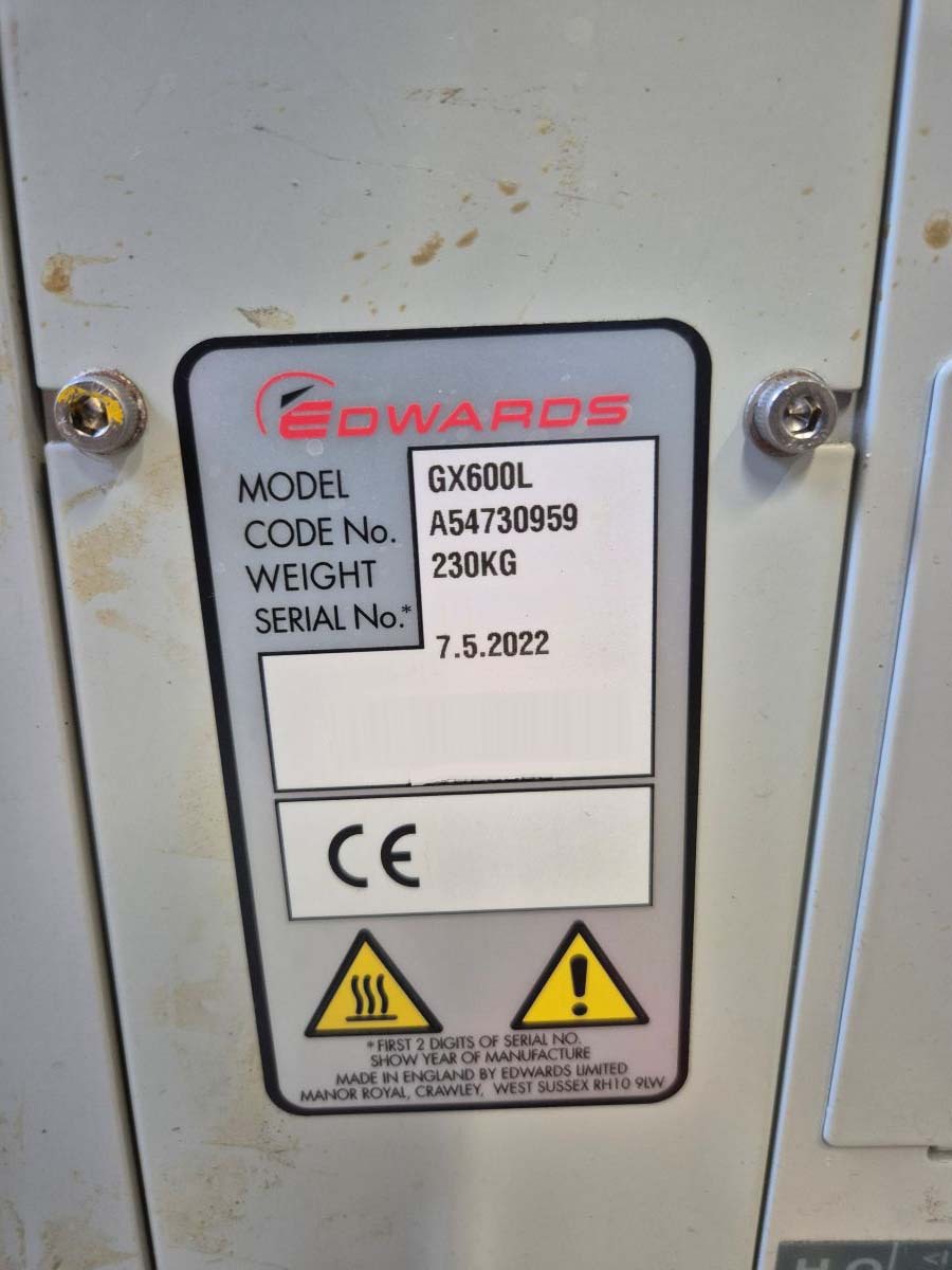 Foto Verwendet EDWARDS GX600L Zum Verkauf