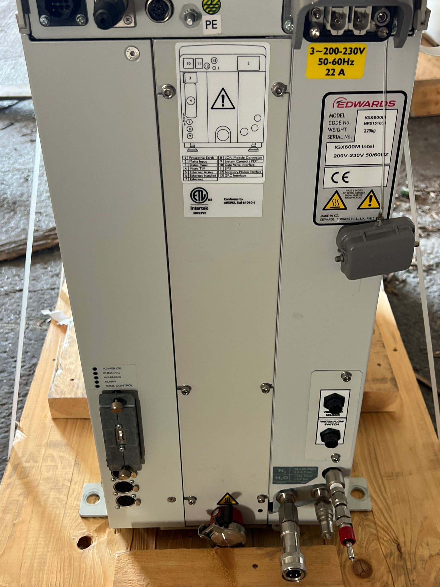 Photo Used EDWARDS IGX600M For Sale