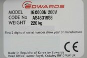 사진 사용됨 EDWARDS IGX600N 판매용