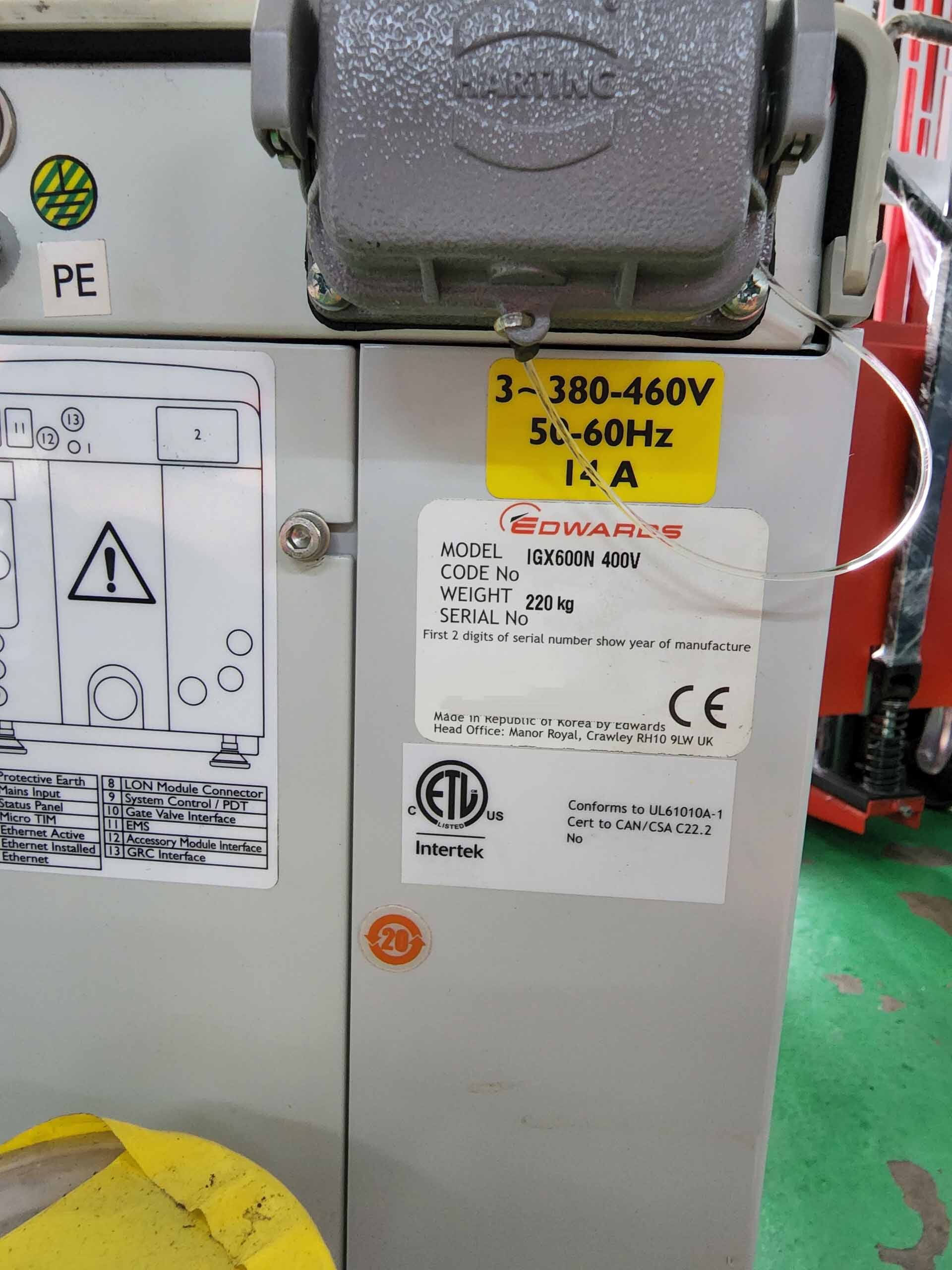 圖為 已使用的 EDWARDS IGX600N 待售