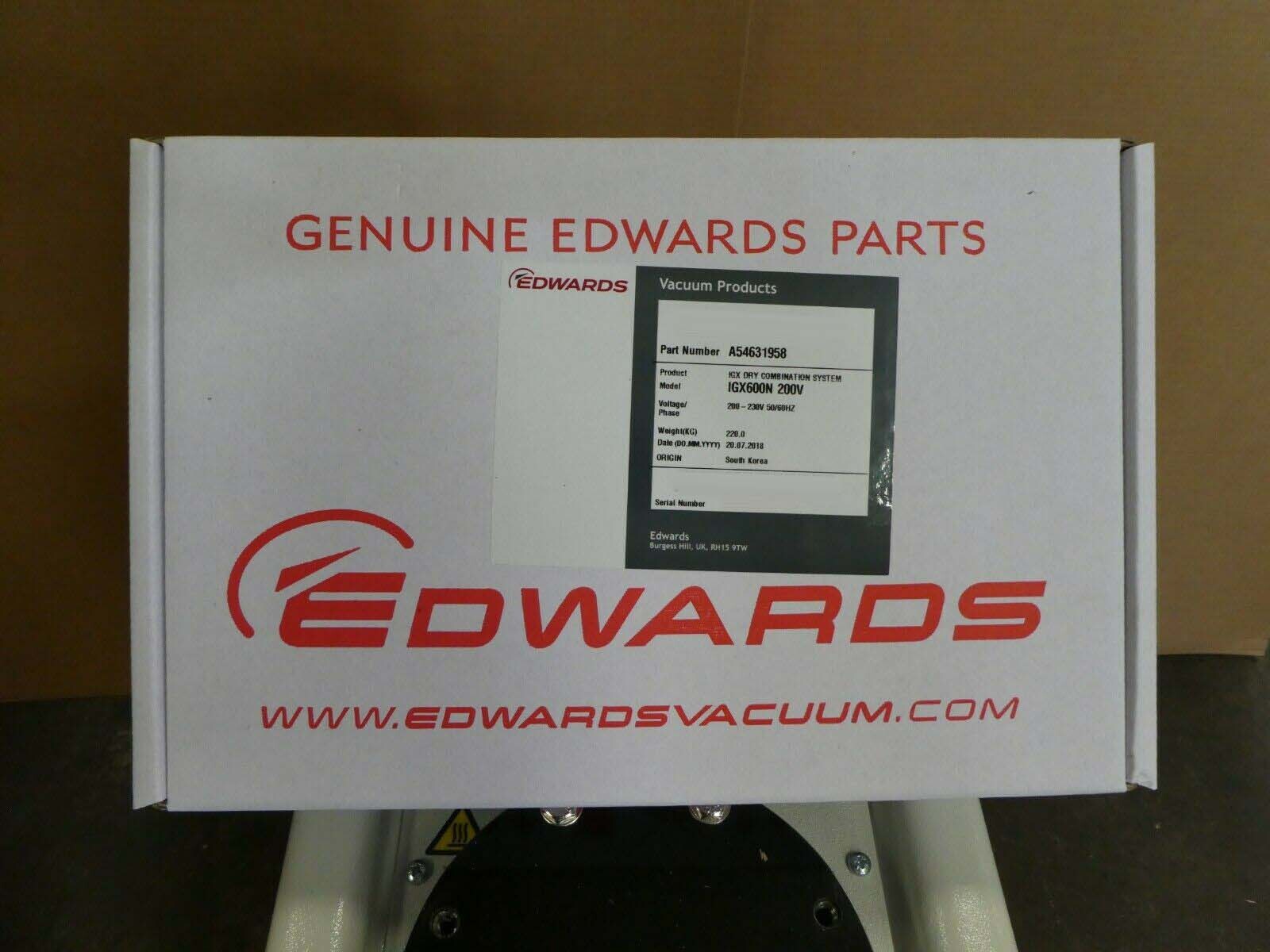 Photo Used EDWARDS IGX600N For Sale