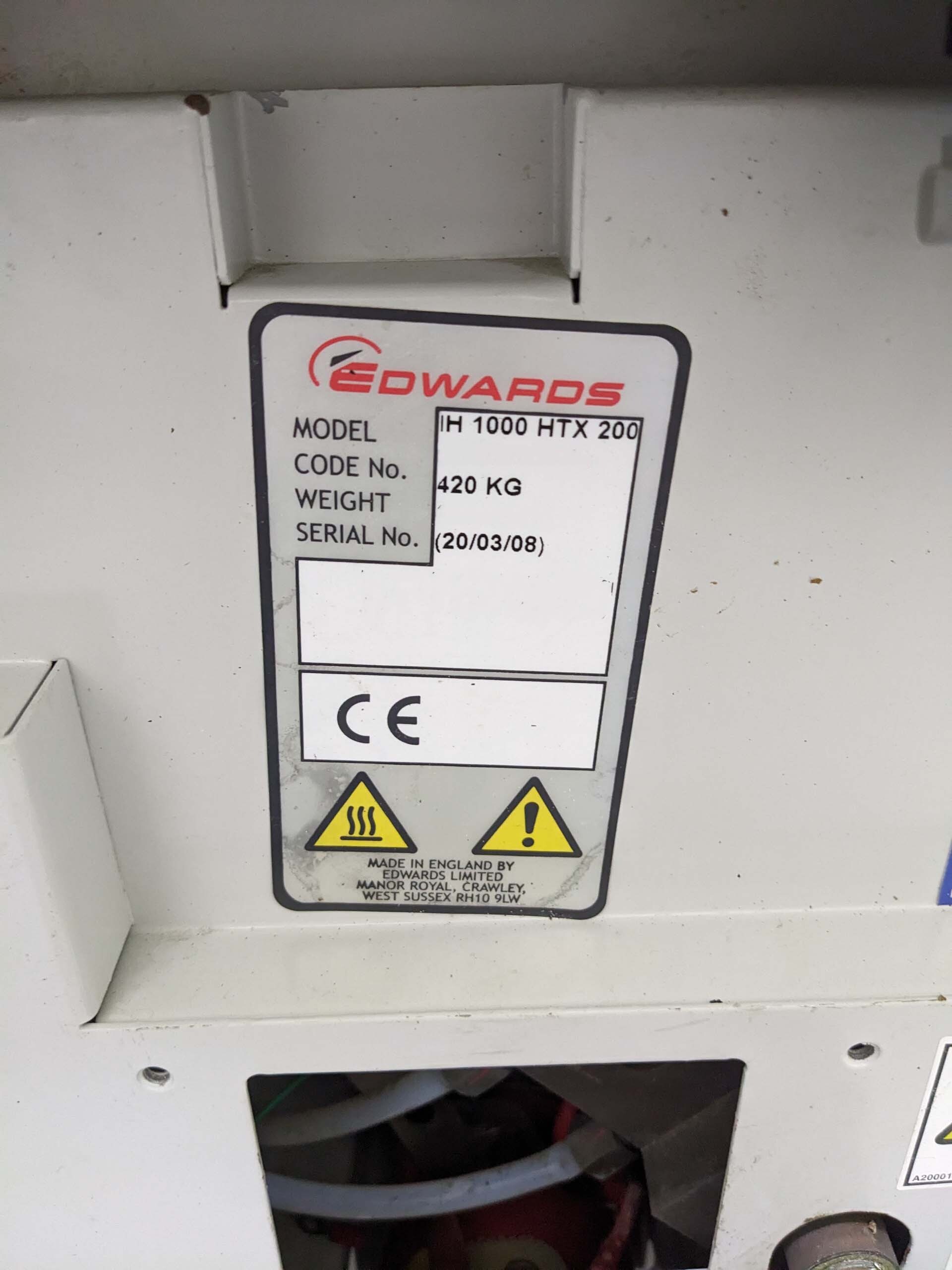 图为 已使用的 EDWARDS iH1000 MK5 待售