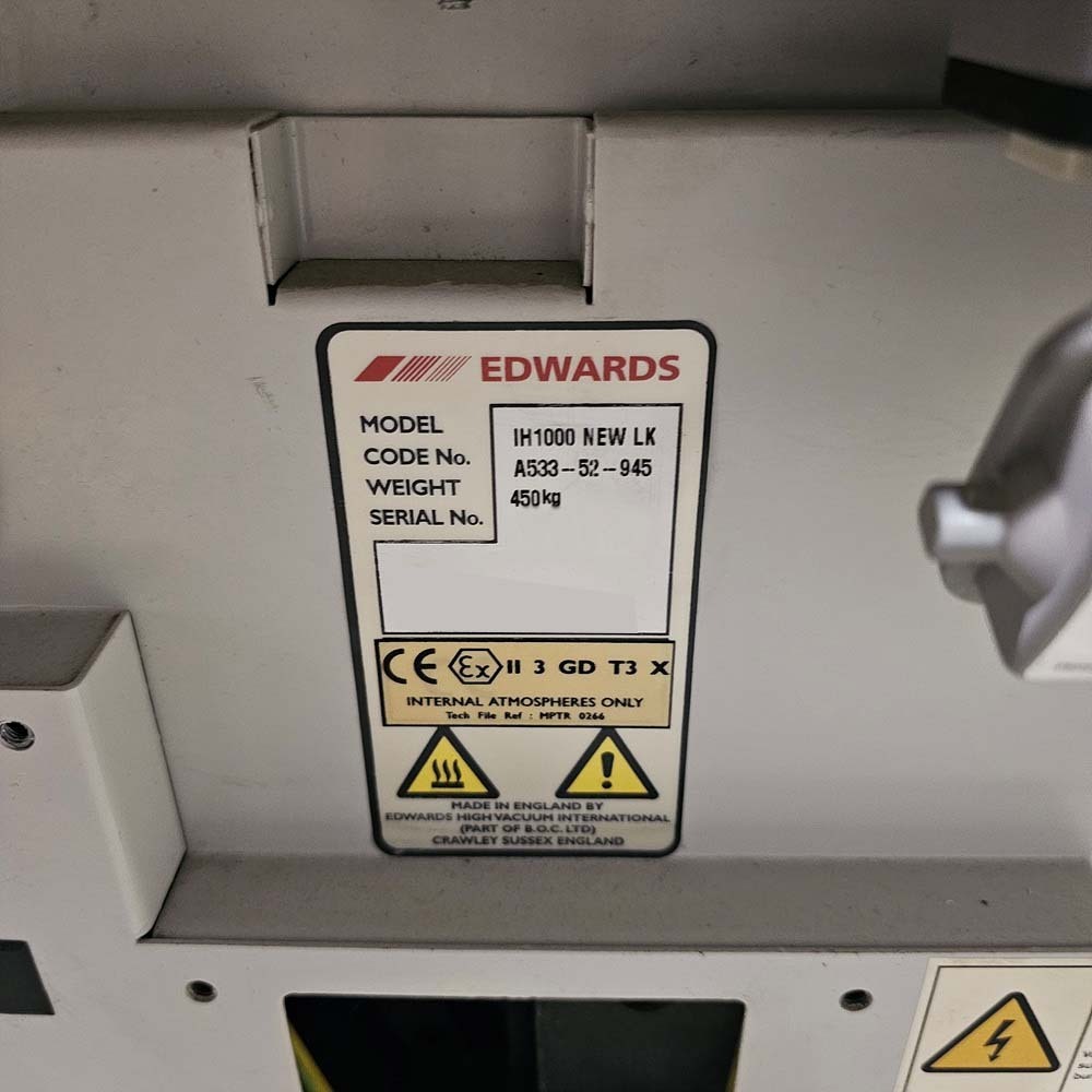圖為 已使用的 EDWARDS IH1000 NEW LK 待售